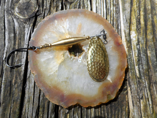 Nestucca Valley Sporting Goods brass weighted steelhead-spinner