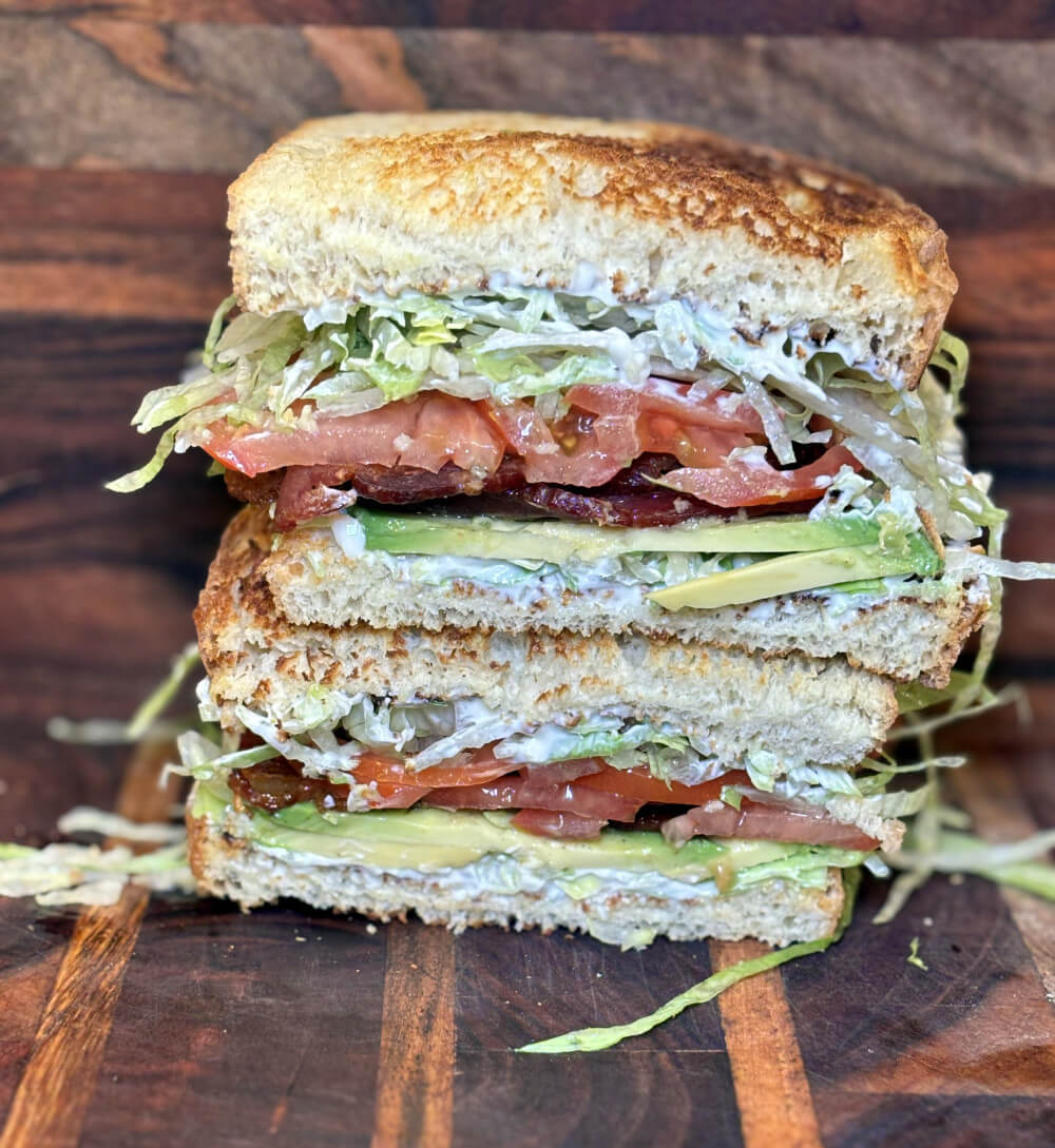 Our Hebo Cafe BLT with avocado