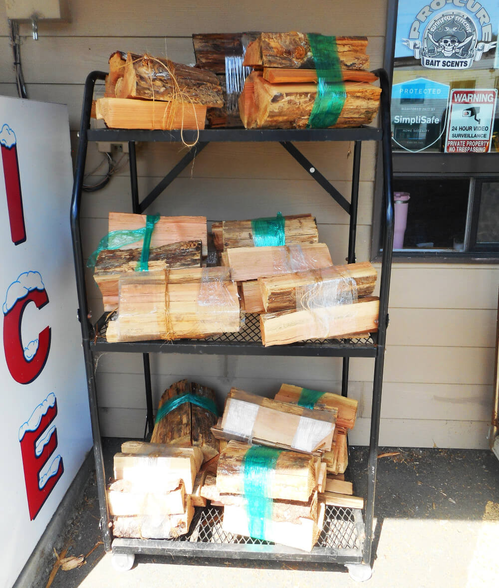 Nestucca Sporting Goods firewood