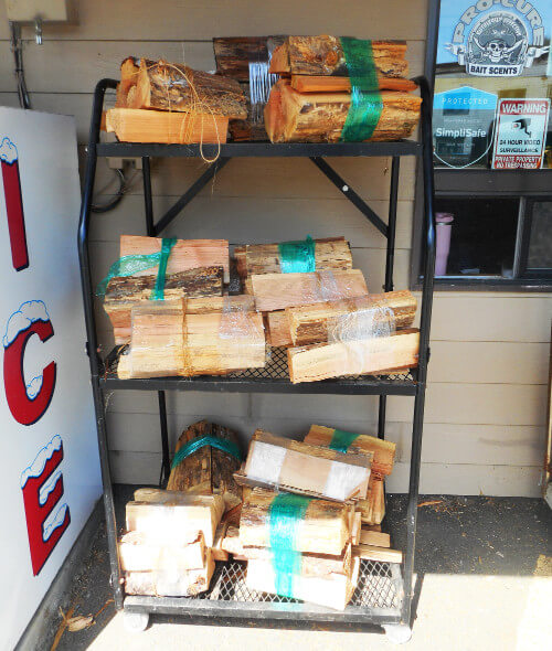 Nestucca Sporting Goods firewood