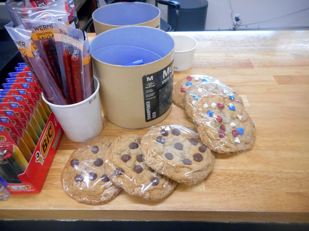 Tasty homemade chocolate chip cookies