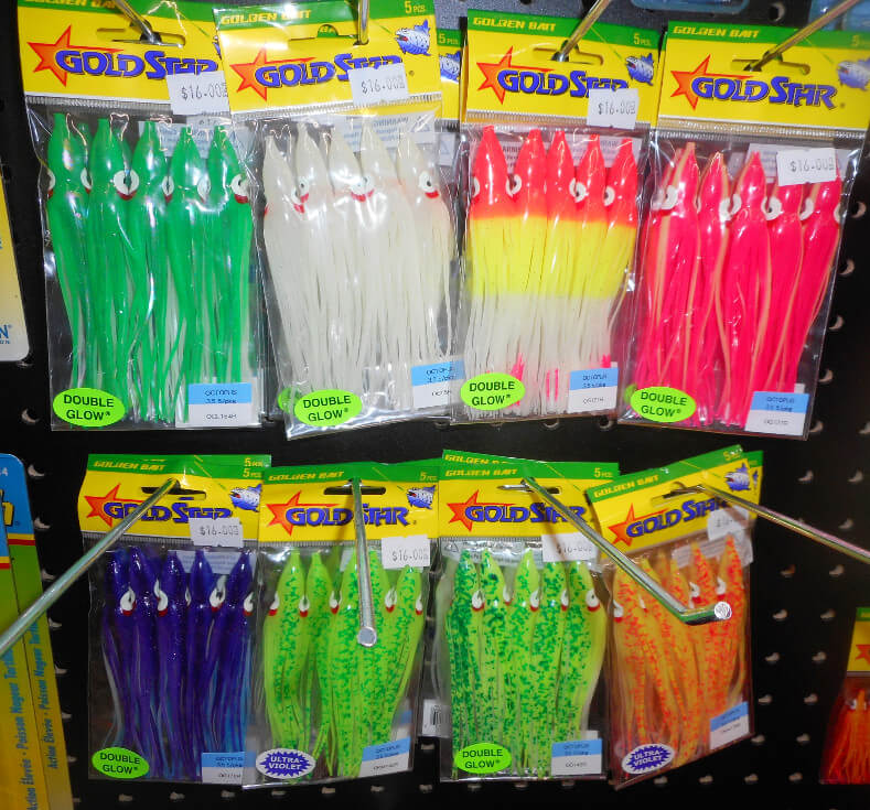 Hebo Tackle and Bait Shop Hoochie Squid