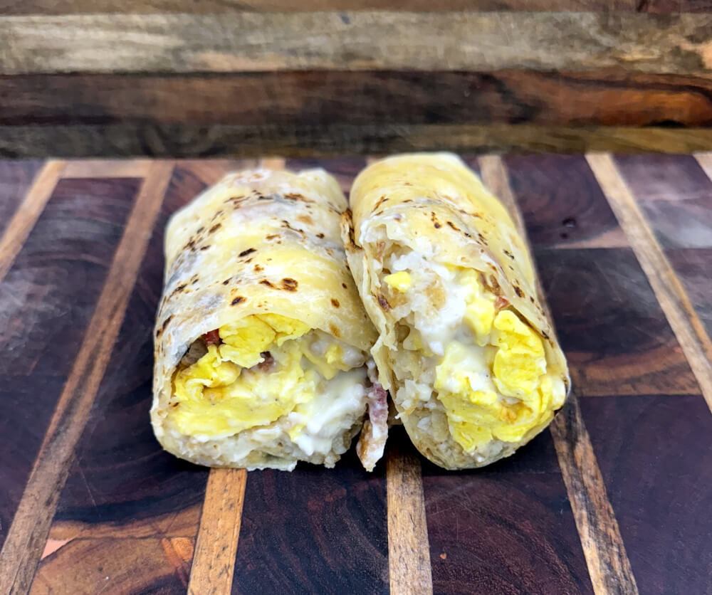 Our Nestucca Cafe burrito