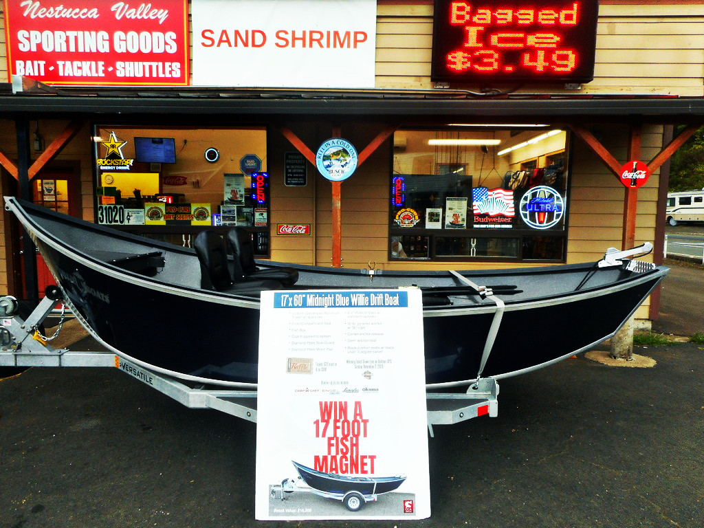 Hebo Sports Shop Drift boat fishing contest prize