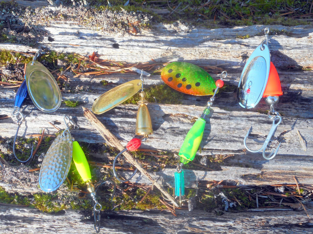 Hebo Sporting Goods steelhead spinners