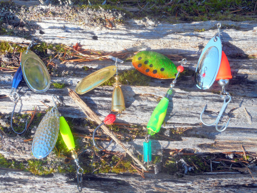 Hebo Sporting Goods steelhead spinners