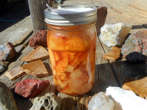 I'm fermenting my wild apples that I picked near the Oregon coast