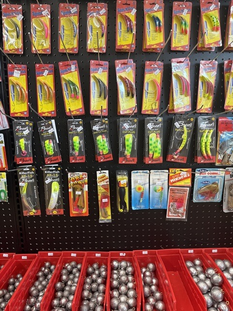 Hebo fishing tackle selection