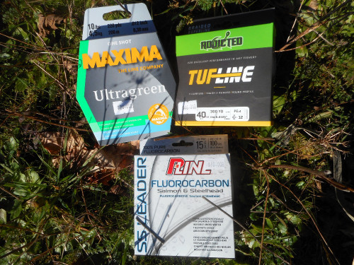 Fishing lines for spinner fishing for steelhead