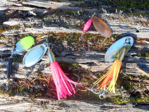 Hebo Sporting Goods steelhead spinners